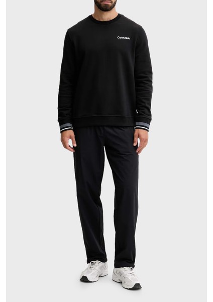 Pamuklu Relaxed Fit Bisiklet Yaka Sweat LVGMF5W312UB1 Erkek Sweat LVGMF5W312 Ub1 fiyatları