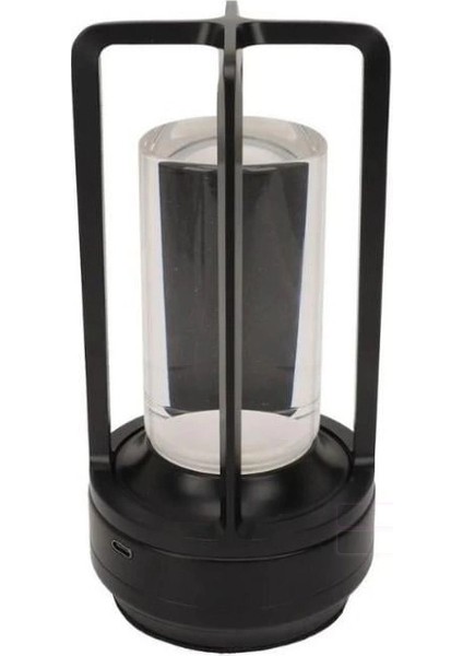 Cata Ct 8439 Vegas Şarjlı Masa Lambası Siyah 3 Fonksiyonlu (1800K-2800K-6400K)