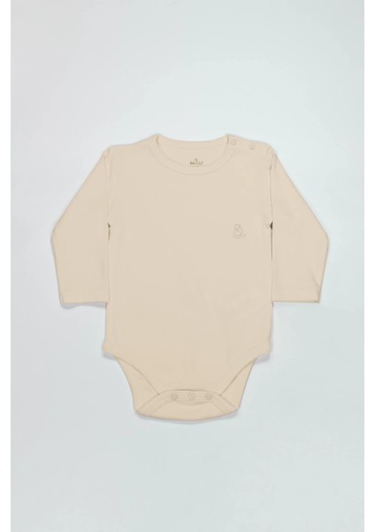 Bistyle Natural Basic Style Uzun Kol Body 17104 Bej