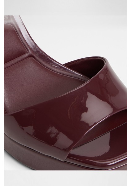 Chicgleam Sandalet Yüksek Topuklu Sandalet Abiye Sandalet - Kırmızı