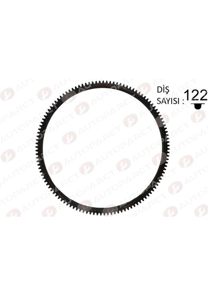 Auto VD131560 - Volant Dişlisi R9 122 Diş