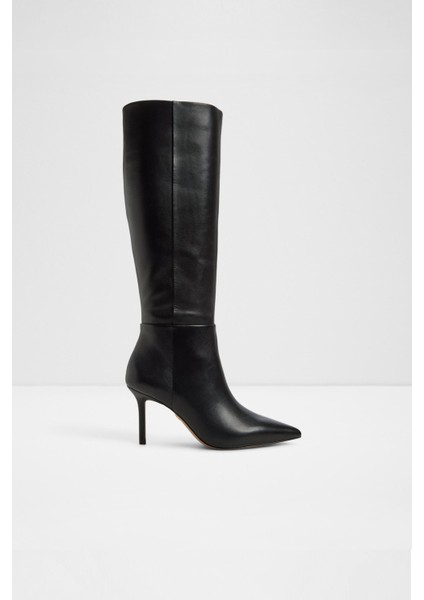 Saphiria Çizme Topuklu Çizme - Siyah