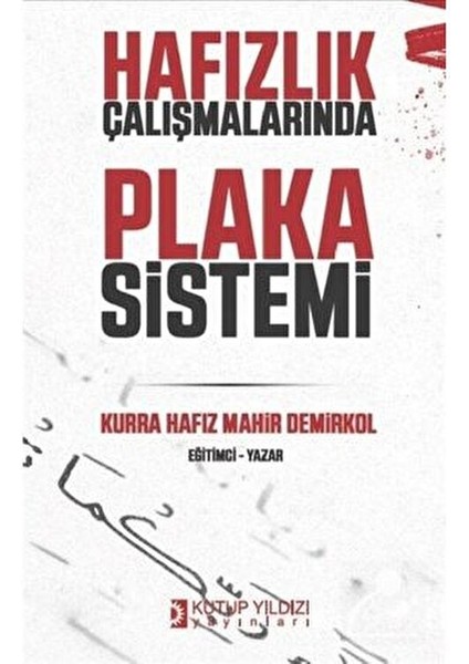 Kutup Yıldızı Hafızlık Çalışmalarında Plaka Sistemi Kitabı Üniversite Hazırlık İçin 240 Sayfa fiyatları