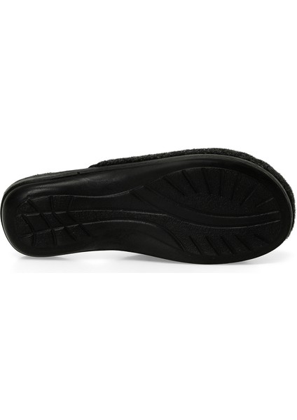 601326.Z5PR Siyah Kadın Ev Terliği