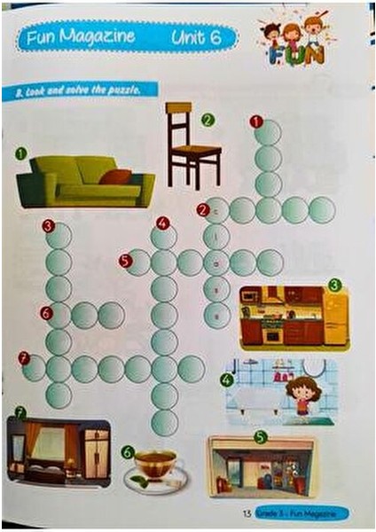 3. Sınıf İngilizce Eğitim Seti Fun & Learn 232 Sayfa Eğlenceli Öğrenme