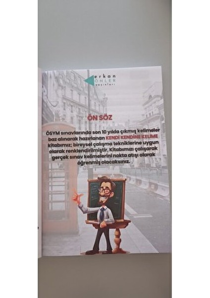 YDT YKS Dil Kendi Kendine Kelime Kitabı Üniversite Hazırlık 264 Sayfa indirimleri