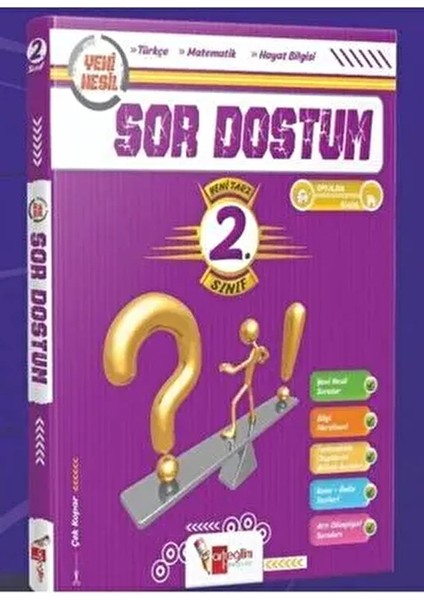 Sor Dostum 2.Sınıf Yeni Nesil Soru Bankası 224 Sayfa fiyatları
