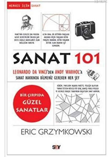 Sanat 101 Eric Grzymkowski Mesleki Hazırlık Kitabı 296 Sayfa Türkçe fiyatları
