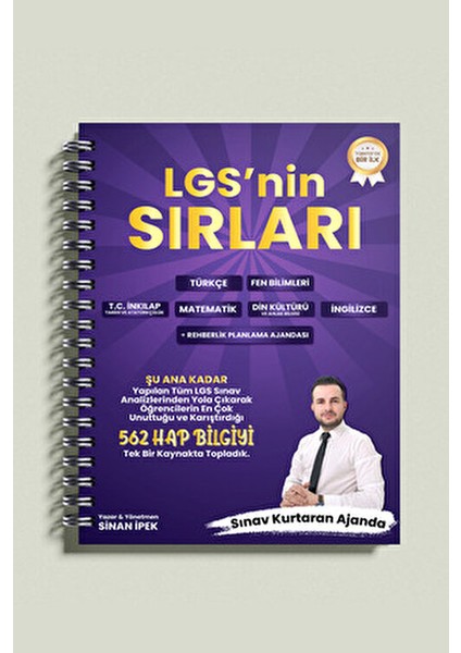 8. Sınıf LGS Sırları Kitabı 400 Sayfa Türkçe Eğitim İçin Hazırlandı fiyatları