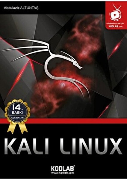 Kodlab Kali Linux Bilişim Güvenliği Kitabı 352 Sayfa Ciltsiz Türkçe 20. Baskı modelleri