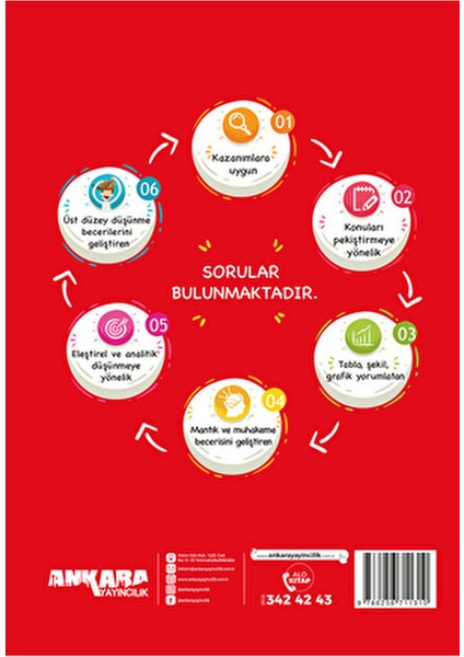 8. Sınıf Güçlendiren 3+3 Deneme Özgün Sorularla 192 Sayfa fırsatları