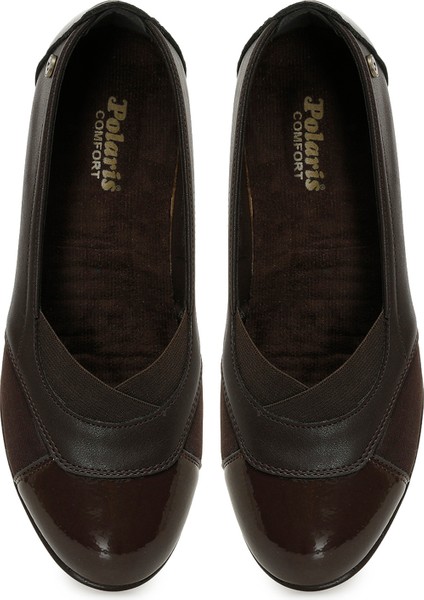 167028.RZ5PR Kahverengi Kadın Dolgu Ayakkabı