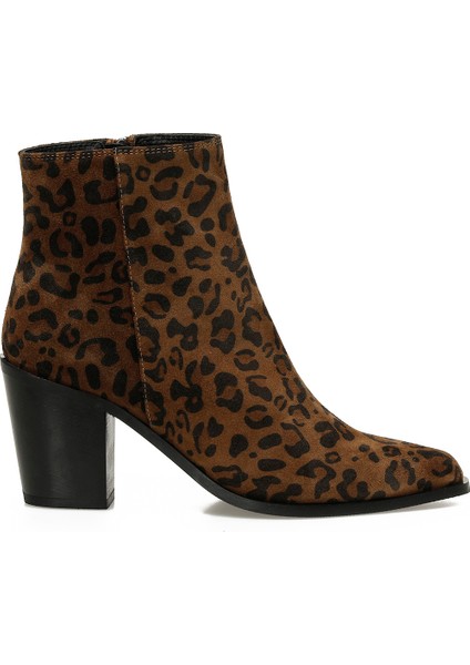 Venıze5 5pr Leopar Kadın Kovboy Bot