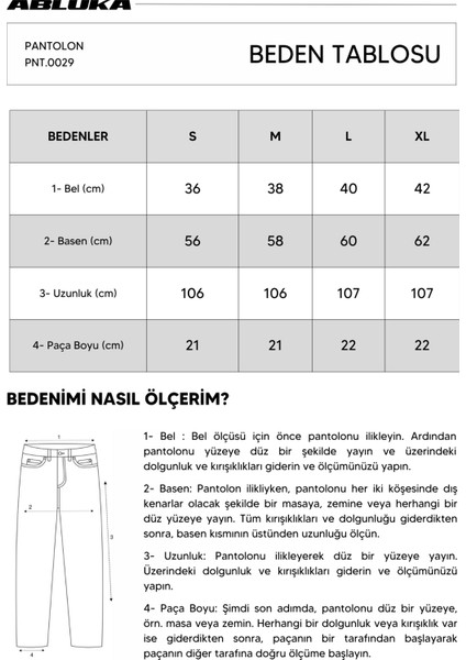 Erkek Baggy Fit Kumaş Pantolon Gri