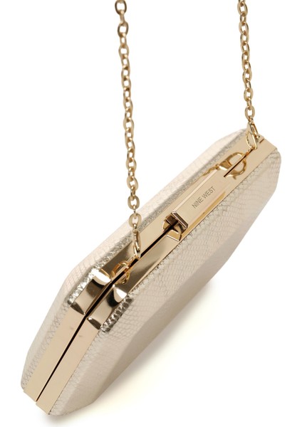 ISLA2BAG 5pr Altın Kadın Clutch