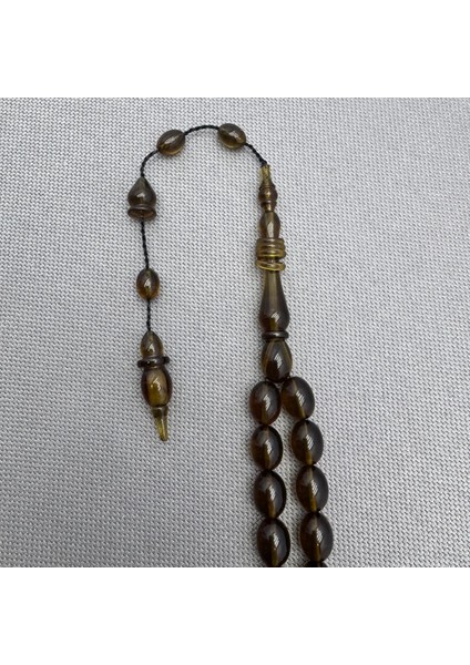 Usta Işçilikli Hakkalı Özel Imameli Buğulu Sıkma Kehribar Tespih fırsatları