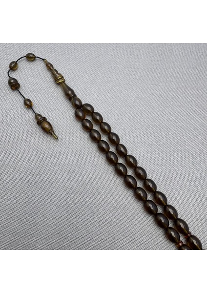 Usta Işçilikli Hakkalı Özel Imameli Buğulu Sıkma Kehribar Tespih indirimleri