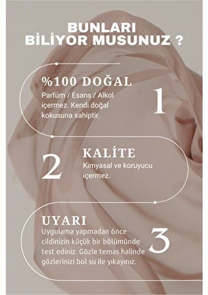 Saç Maskesi Yağı Besleyici Etkiyle 50 ml Cam Şişede Tüm Saç Tipleri İçin