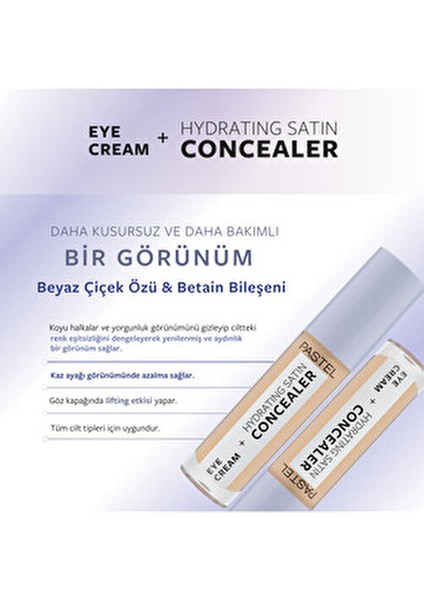 Jel Aydınlatıcı Göz Kremi 4.3 ml Beyaz Çiçek Özlü