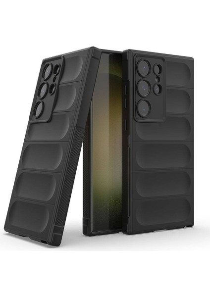 Galaxy S24 Ultra Kılıf Esnek Tpu Oyuklu Arka Yüzey Tasarımlı Etnik Silikon Kapak fiyatları