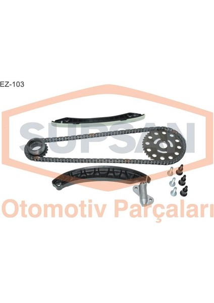EZ-103 - Eksantrik Zincir Kiti Opel Vıvaro Iı 06 Renault Trafıc Iı 06 Koleos 08 Laguna Iıı 08 15 2.0 Dci M9R / Nıssan Qashqaı X-Traıl 2.0l M9R J10 T31 07-13 112 Bakla