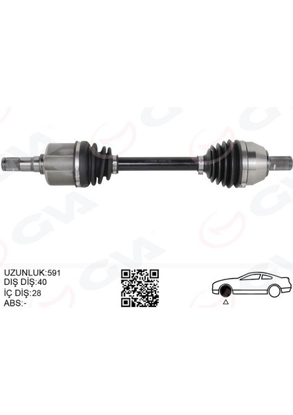4437003 - Ön Aks Komple Sol Ford Mondeo Iv 2.0 Tdcı 07 14 Otom.