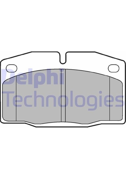 Delphı LP415 - Ön Fren Balatası Ascona 76/88 Corsa A 82.3.93 Kadet 1.4 88-95 Vectra A 88/11.95 Omega 94
