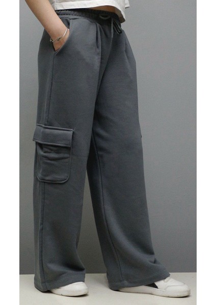 Kız Çocuk Kargo Cep Eşofman Altı fiyatları