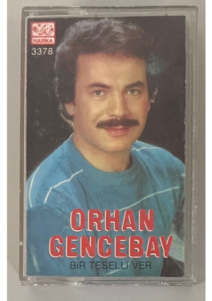 Orhan Gencebay Bir Teselli Ver Kaset (Orijinal Dönem Kağıt Baskı Kaset B Yüzü Fotodadır)