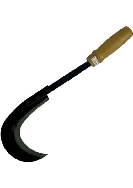 Sürmene Kırmızı Plastik Saplı Orak 43 cm - Buğday Hasadı