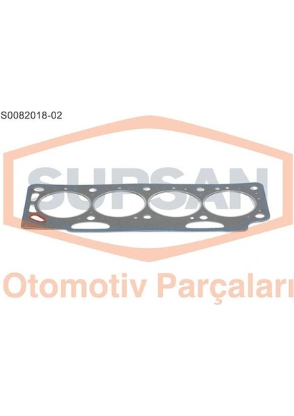 S0082018-02 - Silindir Kapak Contası R19-CLIO-MEGANE 1.9d F8Q 2 Çentik 1.65MM
