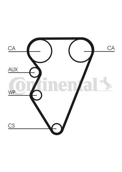 Contı CT708 - Triger Kayışı 143×230 Rover Mg Daewoo Fso Lotus CT708