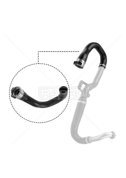 R18349 - Turbo Hortumu Opel Corsa D 1.3 Dth 07