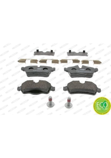FDB1975 - Fren Balatası Arka Mını R55 R56 R57 R58 R59