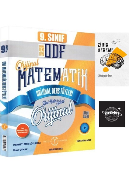 Orijinal Yayınları 9. Sınıf Matematik Odf Kdt SETI+ZIHINDENEME-KD28