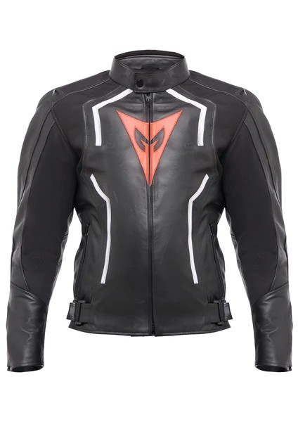 Cm7 Leather Combat Deri Motosiklet Ceketi