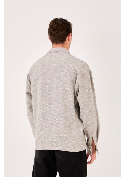 X-0001 Ayaklı Yaka Tek Cepli Uzun Kol Gömlek indirimleri