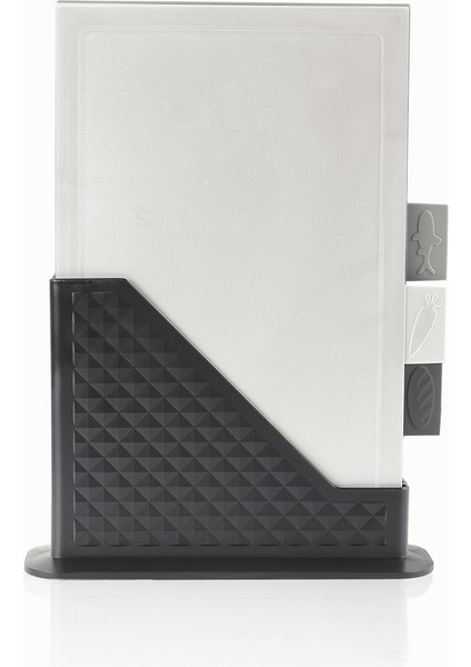 Rily 3'lü Kesme Tahtası - Beyaz/Gri fiyatları