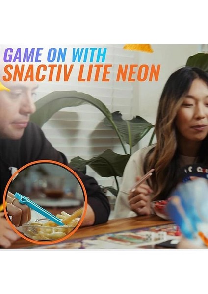 Oyuncular Için Lıte Parmak Çubukları - 4 Parça Neon Paketi - Shark Tankında Görüldüğü Gibi!