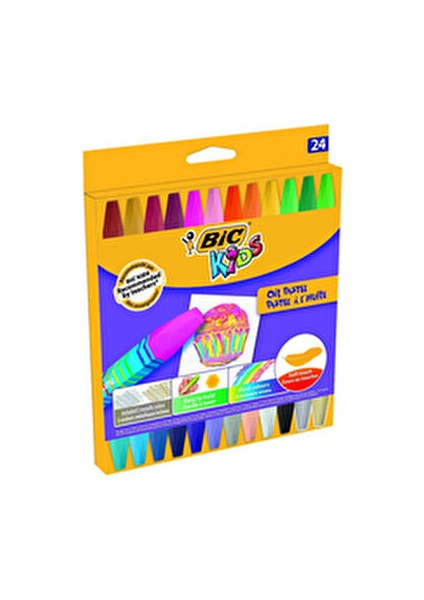 24 Lü Pastel Boya Seti Canlı Renkler ile Yıkanabilir Kapaklı 24 Parça fiyatları