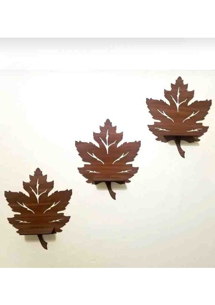 3 Lü Çinar Yaprağı Raf fiyatları