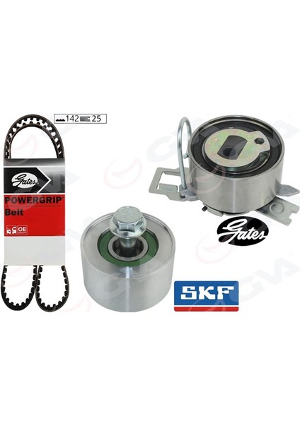 59T9138 - Eksantrik Gergi Kiti Hyundaı Tucson I30 Elantra Kona 1.6l D4FE Crdi 18- / Kıa Sportage Ceed 1.6l D4FE 18- 1 Kayış 2 Rulman