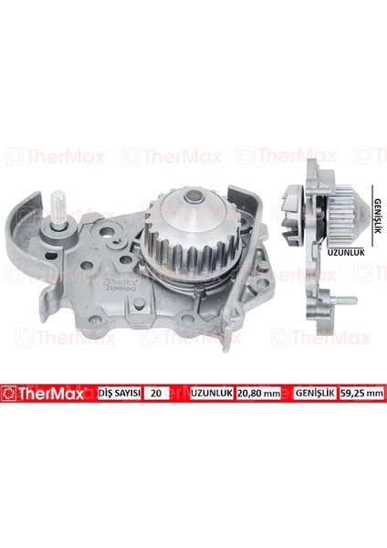 T01.120 - Devirdaim MGN-R19 1.6 Enj Clıo Symol 1.4 K7M-LOGAN-SANDERO 1.4i-1.6i-Qashqaı 1.6 PA1035 T 7700861686-1307700QAD