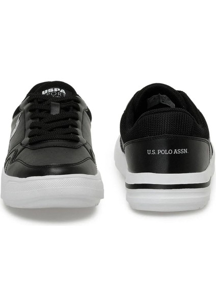 Us Polo 4M Sampo 4Fx Siyah Erkek Sneaker Ayakkabı A10150220712010