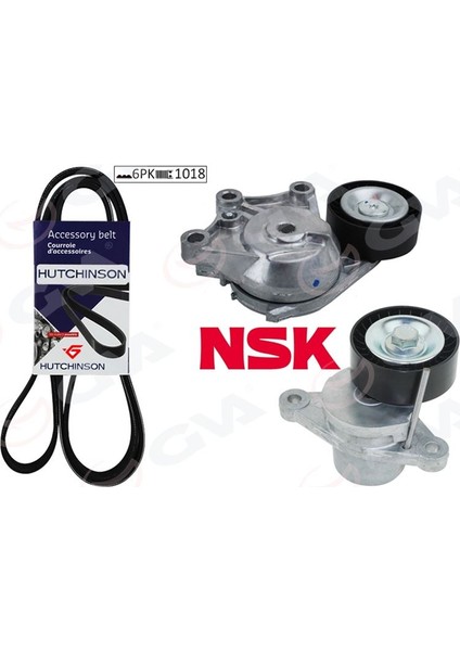 59A4323 - Alternatör Gergi Kiti PARTNER-BERLINGO-P208-P308-P2008-P5008-TEPE-C5-C4-C3-DS3 Dv6 1.6hdi 12-