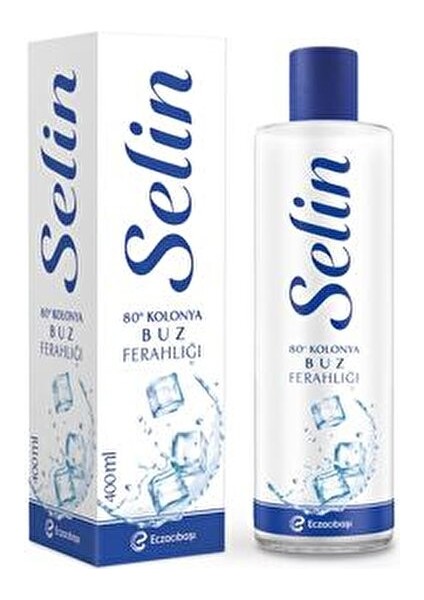 Parfümlü Kolonya Buz Ferahlığı 400 ml - 4'Lü Set