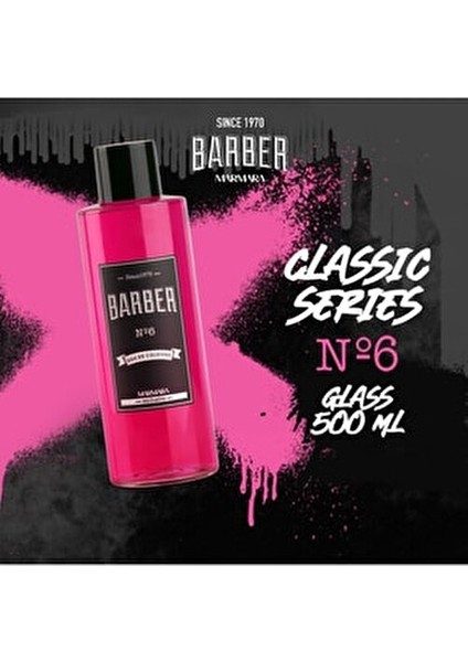 No.6 EDC Kolonya Cam Şişe 500 ml fırsatları