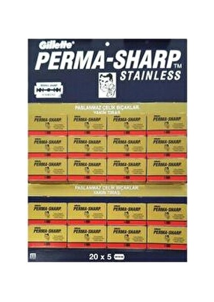 Permasharp 5 Li Jilet fiyatları