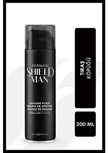 Shıeld Man Tıraş Köpüğü 200 ml fiyatları