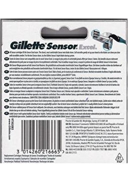 Sensor Excel Tıraş Bıçağı Yedeği 10'lu fiyatları